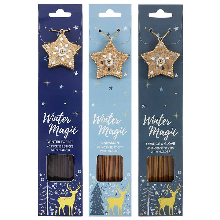 Pacific Trading - Wholesale Incense - Winter Magic Incense Sticks Display Set2