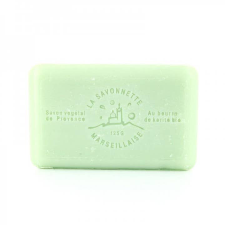 Au Savon de Marseille - Wholesale Bar Soap - Eucalyptus - French soap with organic shea butter 125g