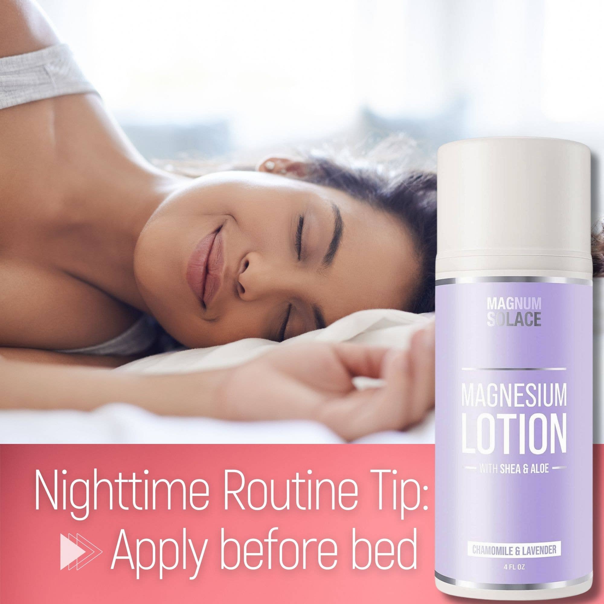 Magnum Solace - Wholesale Body Cream/Lotion - Magnesium Lotion - Chamomile and Lavender, Aloe, and Shea3