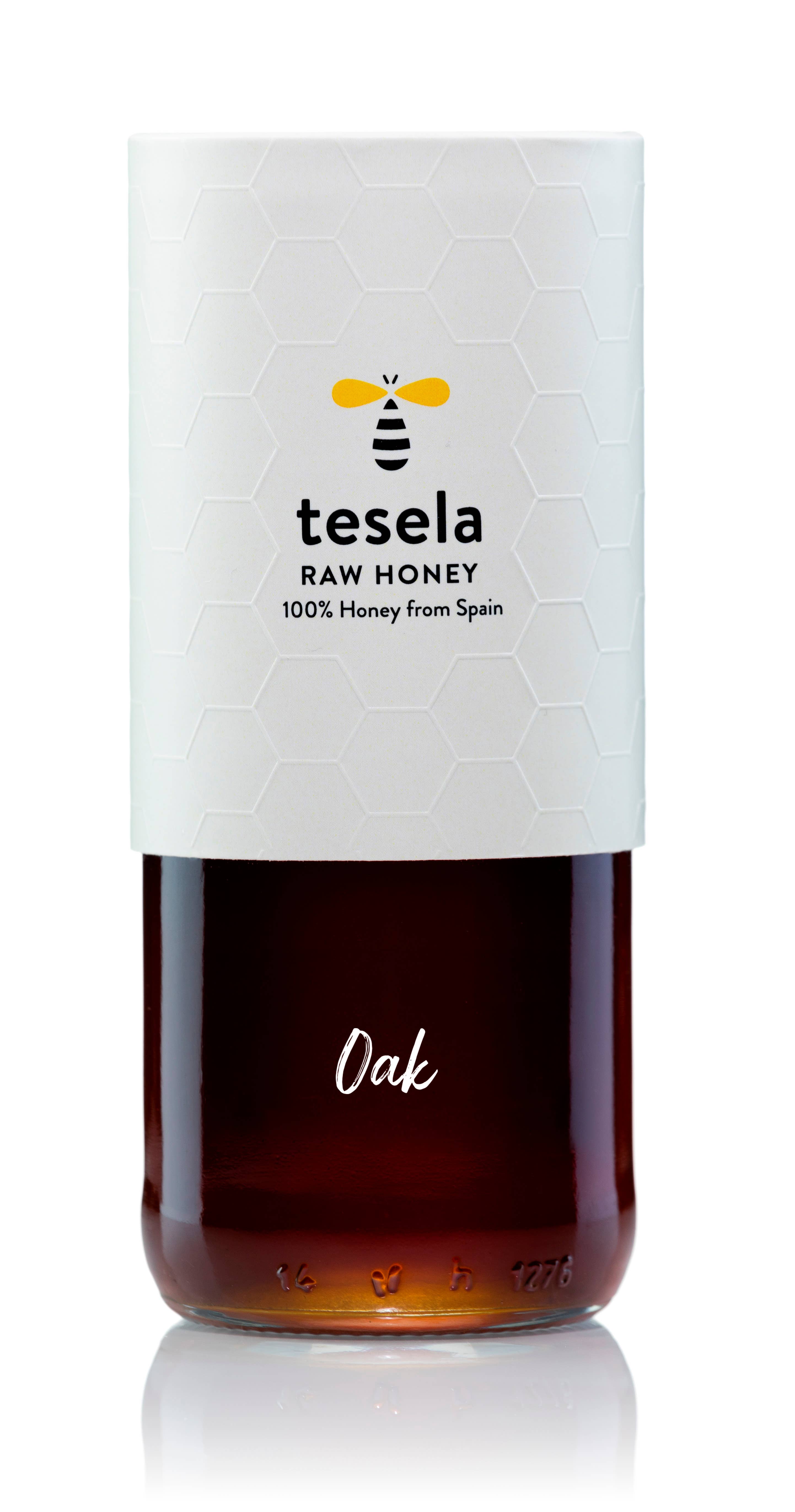 TESELA NATURA, S.L. - Wholesale Honey - TESELA Premium Pure Oak Bee Honey 320g1