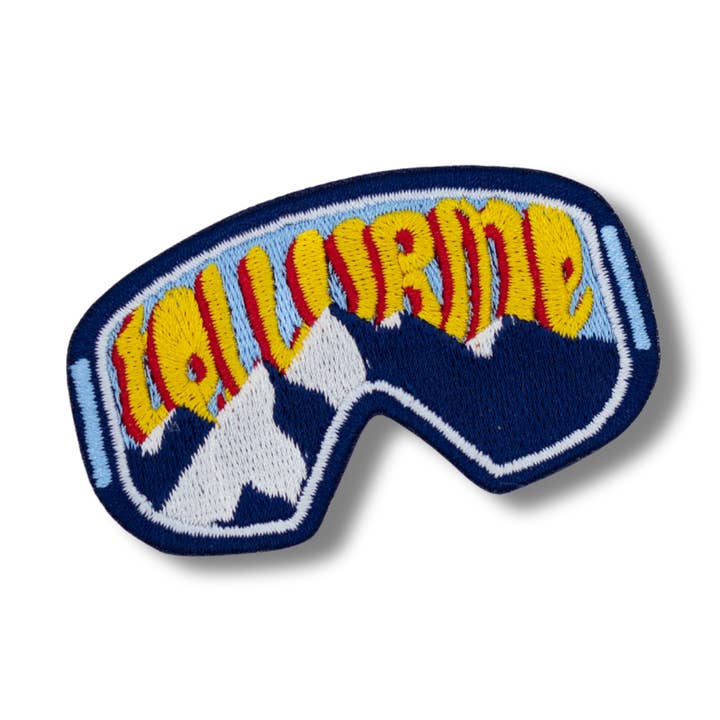 Customizable Ski Goggles Patch - Location for wholesale by Outpatch