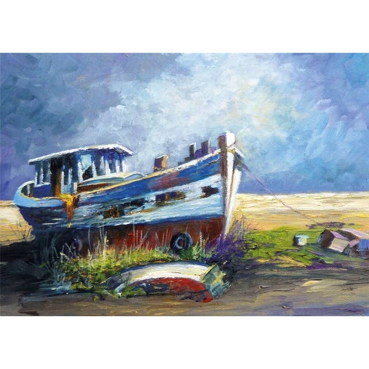 Greeting Card Final Mooring for wholesale by Natural Partners Limited