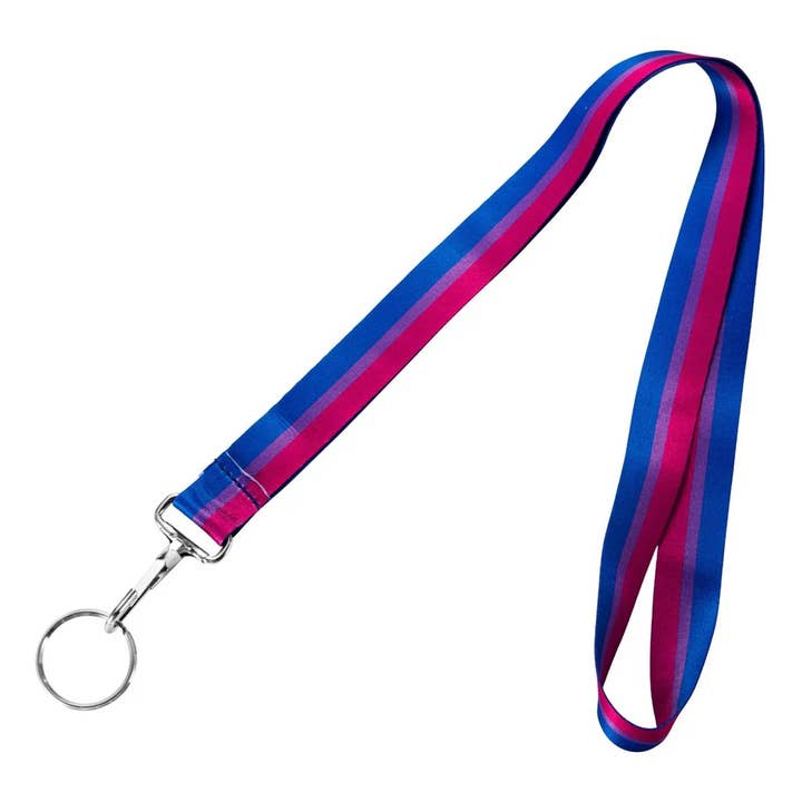 The Awareness Company - Wholesale Lanyard - Unisex - Bisexual Flag Lanyards1