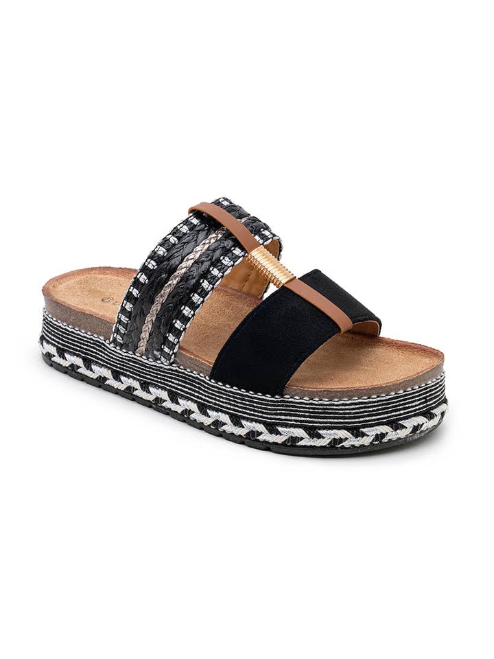 LADY GLORY - Wholesale Sandals - Women's - Wedge sandals, Bohemian elegance and comfort