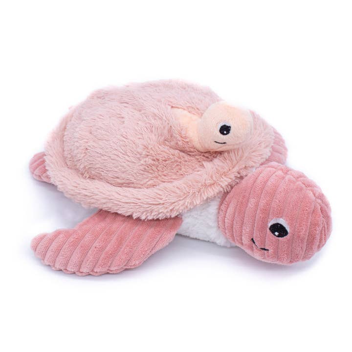 Sauvenou the Turtle Mama with Baby - Pink for wholesale by TRI-ACTION TOYS