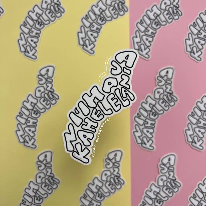 GLTCHGIRL - Wholesale Sticker - nā moku sticker7