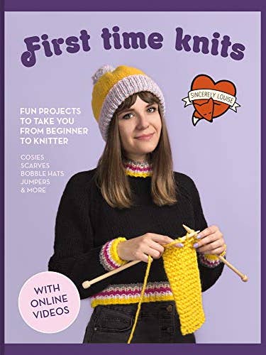 First Time Knits: Projects from Beginner to Knitter for wholesale by Boon Books