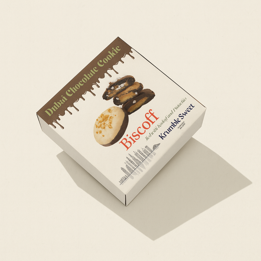 Krumble Sweet - Vendita all'ingrosso Biscotti - Biscotto al cioccolato di Dubai - Gusto Biscoff3