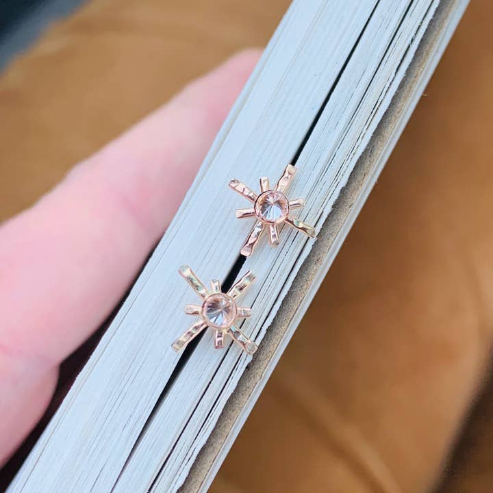 Notions of Lovely - Wholesale Stud/Post Earrings - Star Crossed Lover Earrings - 14k Gold Fill1