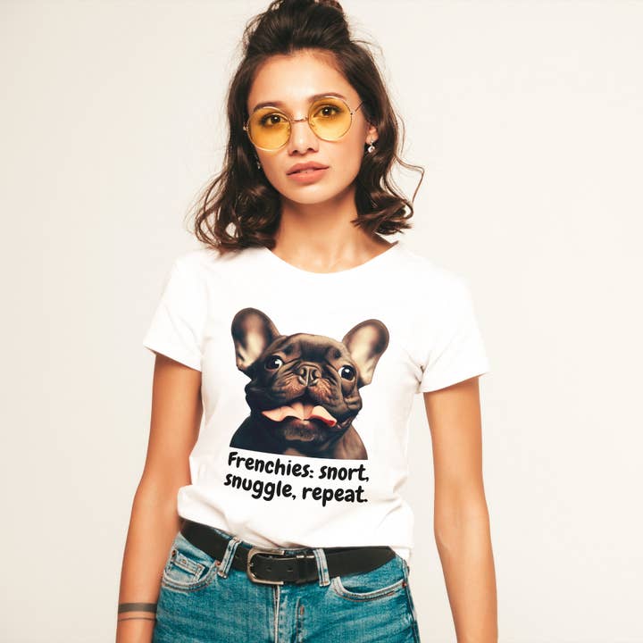 T-shirt Snort, Snuggle, Repeat per la vendita all'ingrosso da parte di FunnyNikko