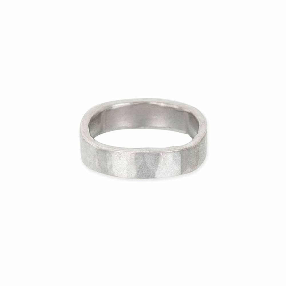 Colleen Mauer Designs - Wholesale Band/Stacked Ring - 5mm Wide Silver Ring0