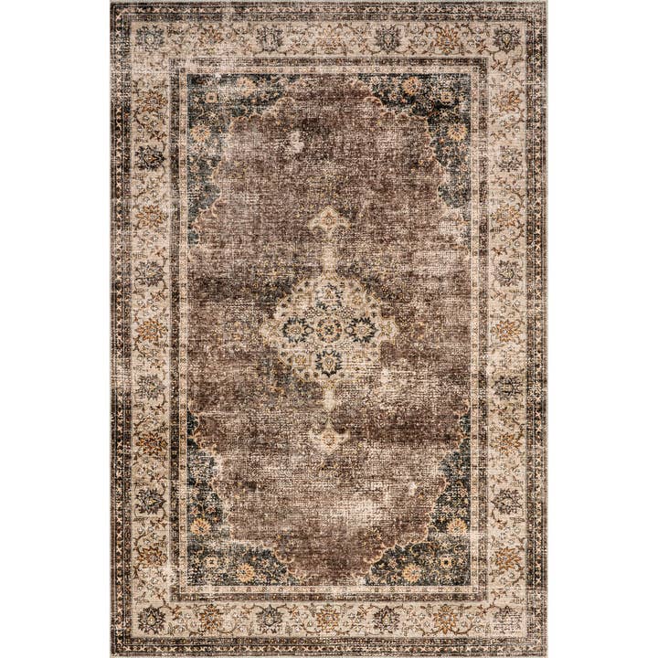 RUGS USA - Wholesale Area Rug - Rosewood Vintage Machine Washable Area Rug