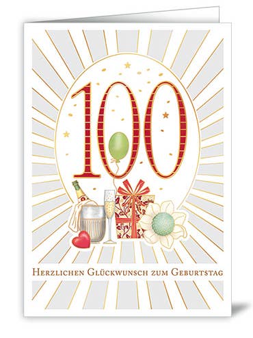 100º aniversário (DE), 3416 por atacado de Actetre Deutschland Gmbh