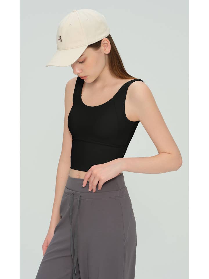 91thelabel - Wholesale Sports Bra - Women's - Eris Color Contrast Longline Sports Bra 8