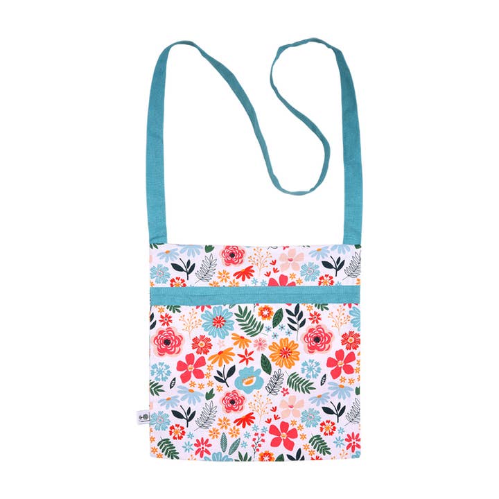 Bolsa para pinzas de algodón orgánico RHS Cottage Garden - Multicolor para venta al por mayor de Dexam