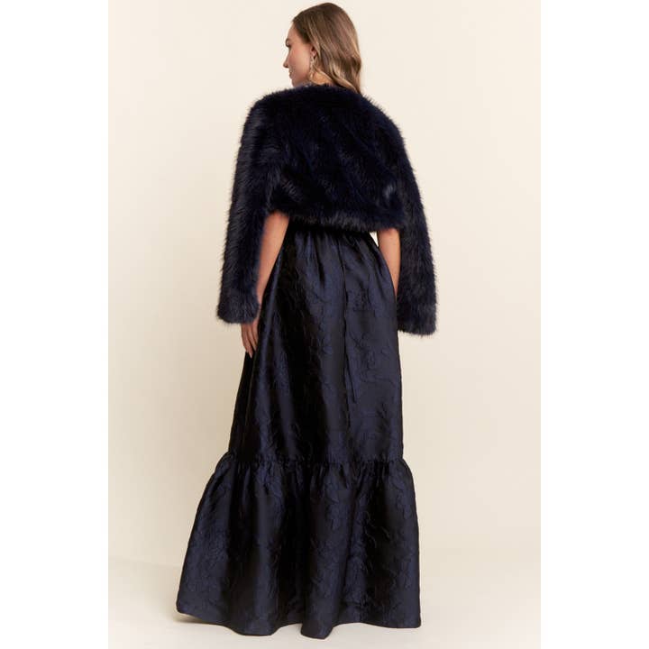 Maniju - Wholesale Fur/Faux Fur Coat - Women's - ELEGANT FAUX FUR JACKET 2