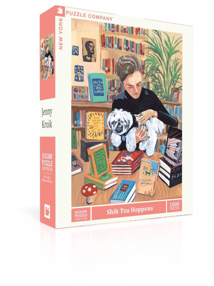 Shih Tzu Happens - 1000 Piece Jigsaw Puzzle for wholesale by New York Puzzle Company