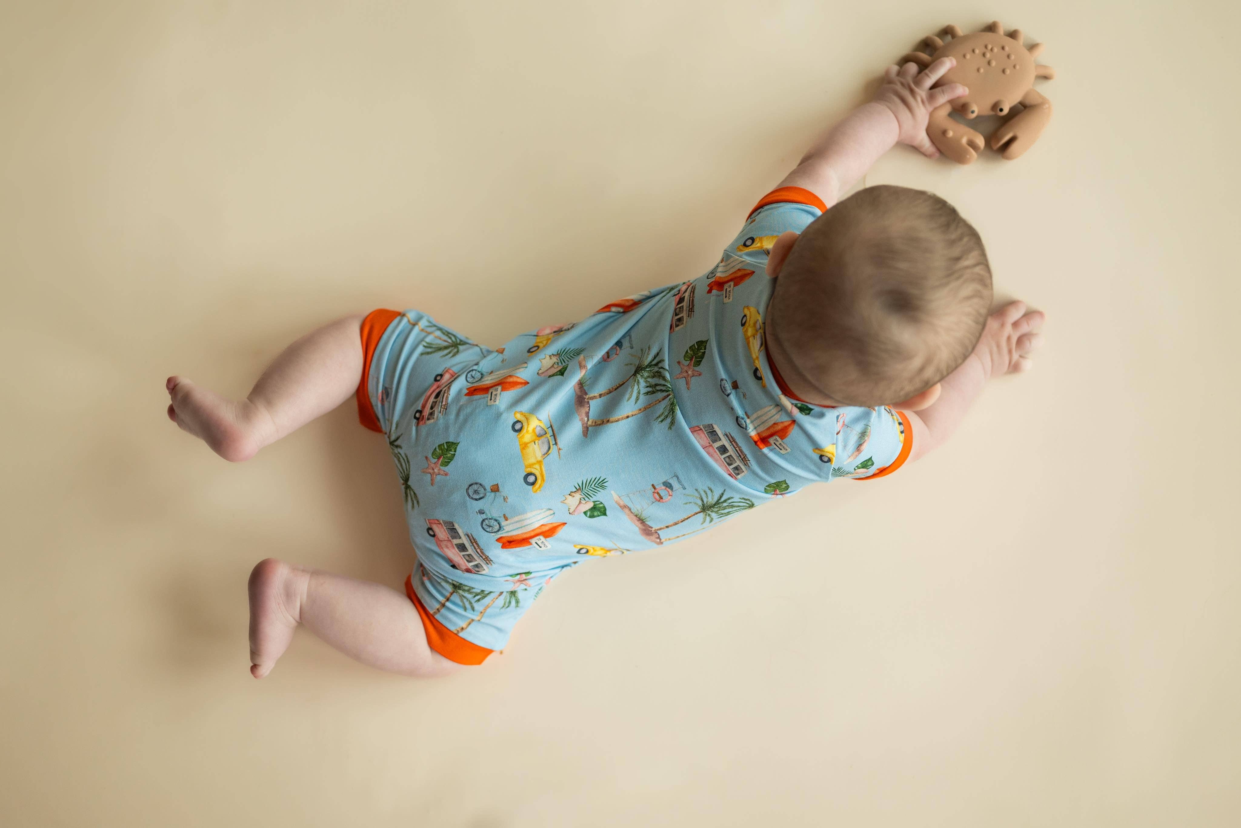 Riley & Rett - Vendita all'ingrosso Tutina - Neonati - Pantaloncini Surf & Sand4