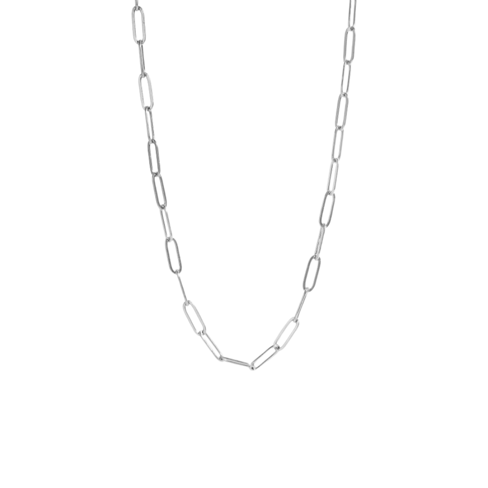 Deep South Originals Inc. – wholesale Link & chain necklace – Carla 18k Gold Plated Stainless Steel Paper Clip Chain2