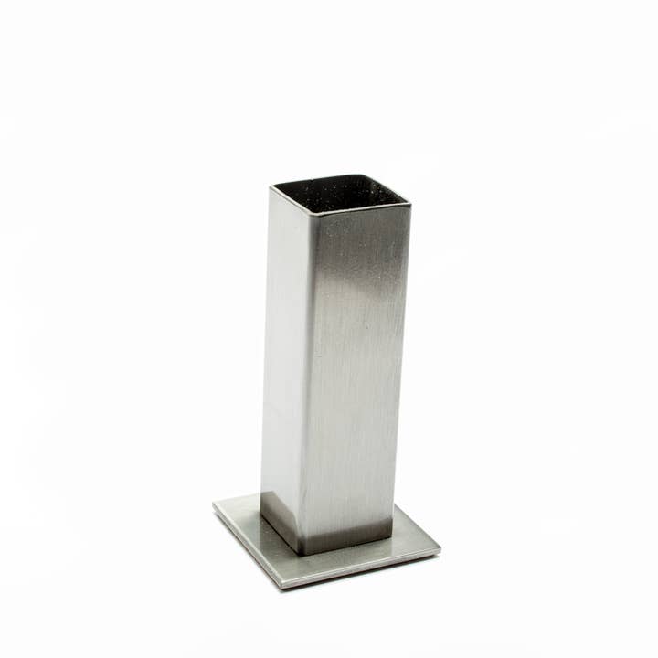 Metal Relic – wholesale Vase – Square Tube Bud Vase