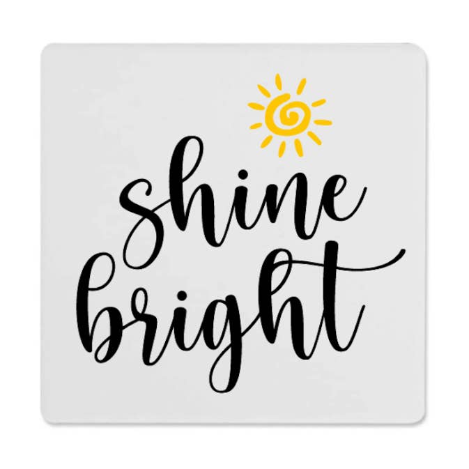 „Shine Bright“ Untersetzer für den Großhandel von Future You Project®