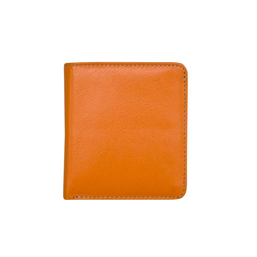 ili New York - Wholesale Wallet - Men's - 7831 Leather Bi-Fold Mini Wallet Two Tone13