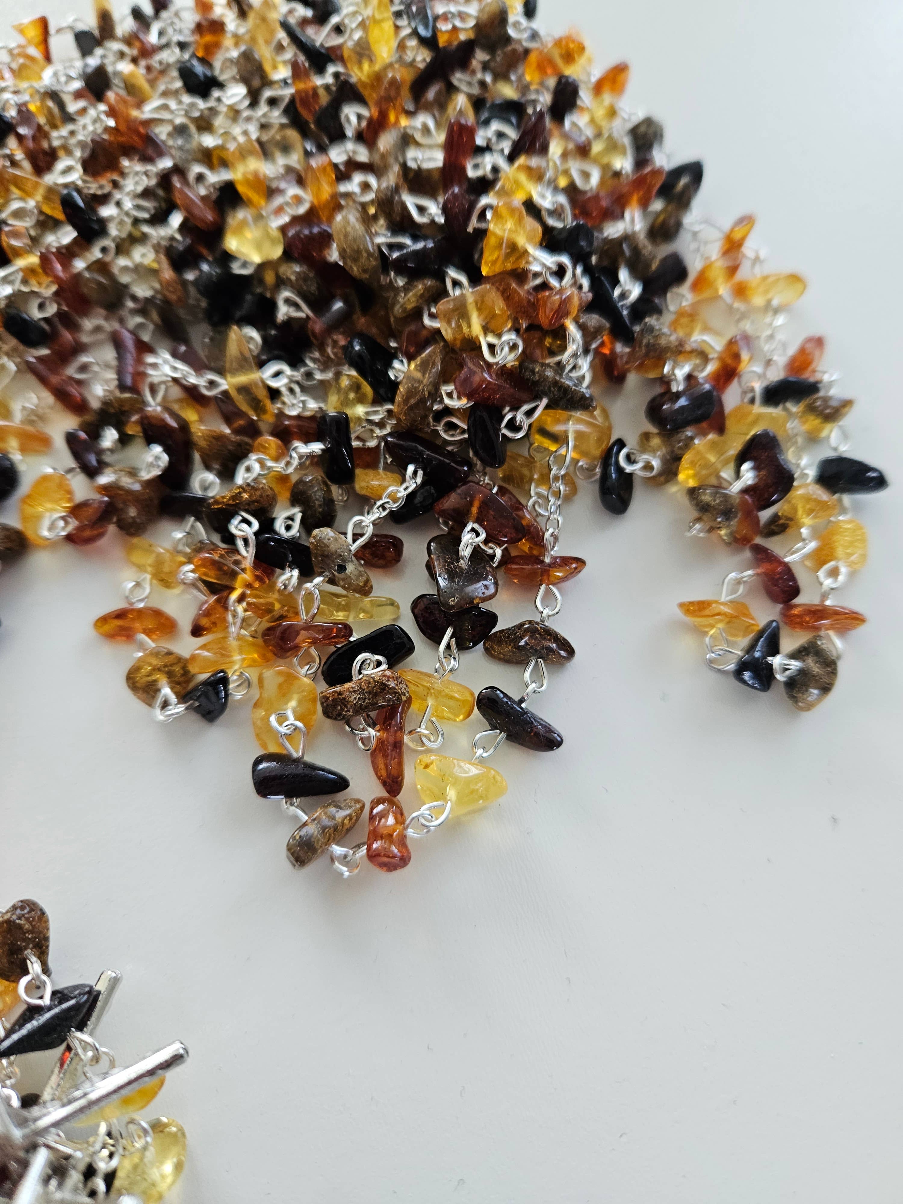 AmberLithuania - Vente Collier de prière en perles - Chapelet en ambre, articles de prière, chapelets en pierres précieuses. Baptême7