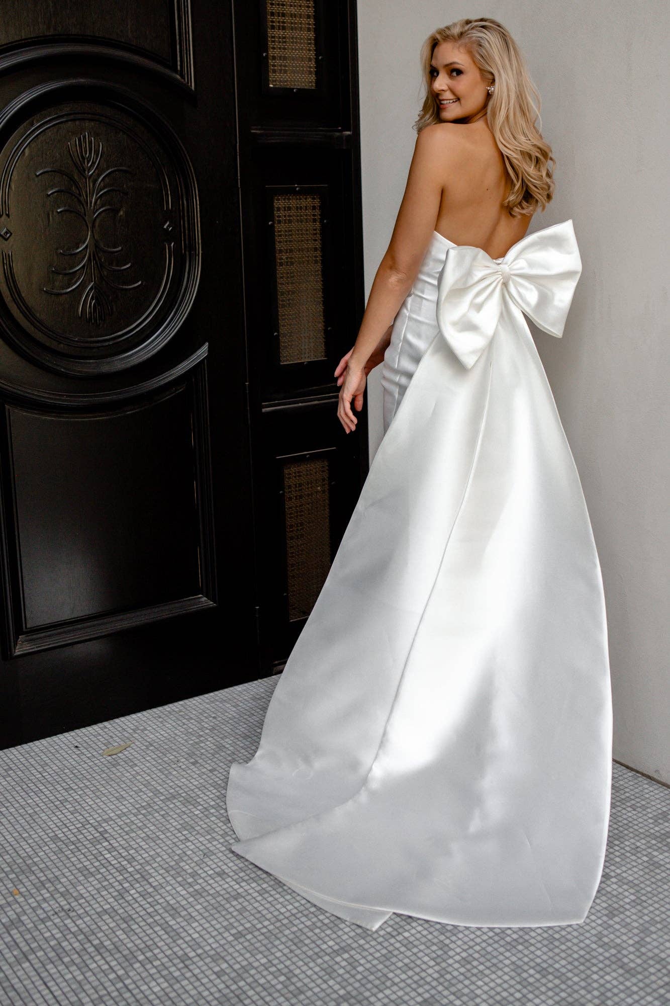 Heirloom Bridal Company - Wholesale Gown - Women's - Mae Dress (Bow Included)2
