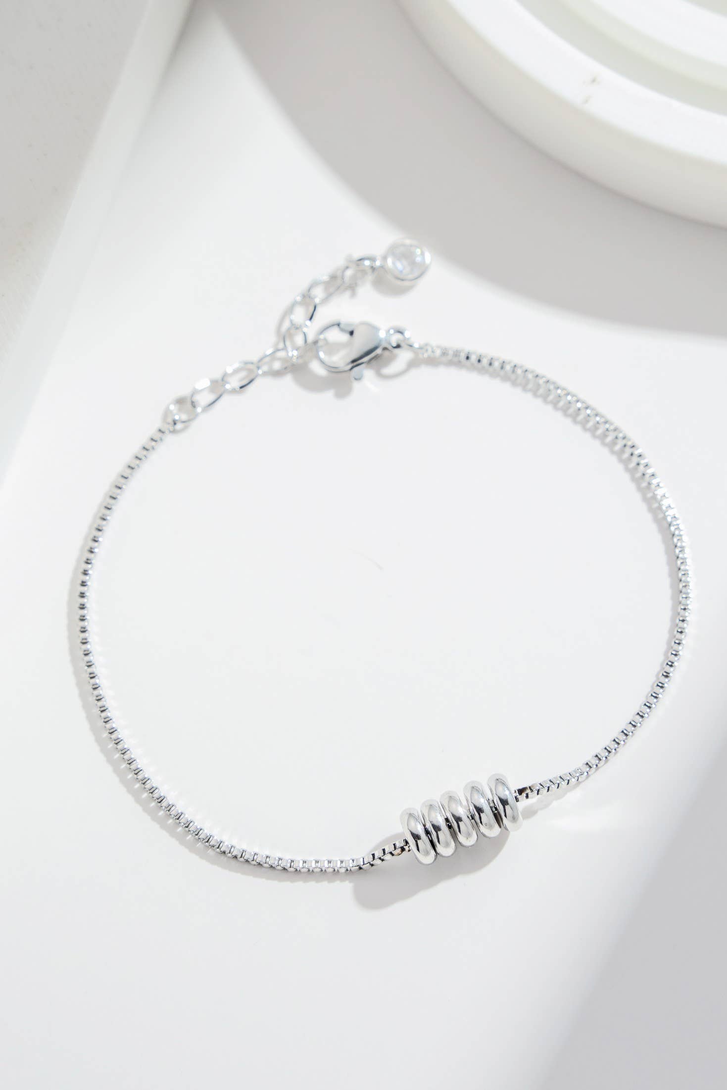 COSMOS - Wholesale Link & Chain Bracelet - “Éclat Minimal” fine stainless steel bracelet2