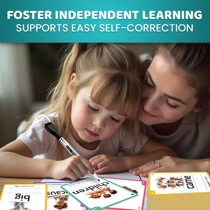 QUOKKA - Wholesale Learning Cards - Kids & Baby - Flash Cards Writing for Kids | 5 Levels5