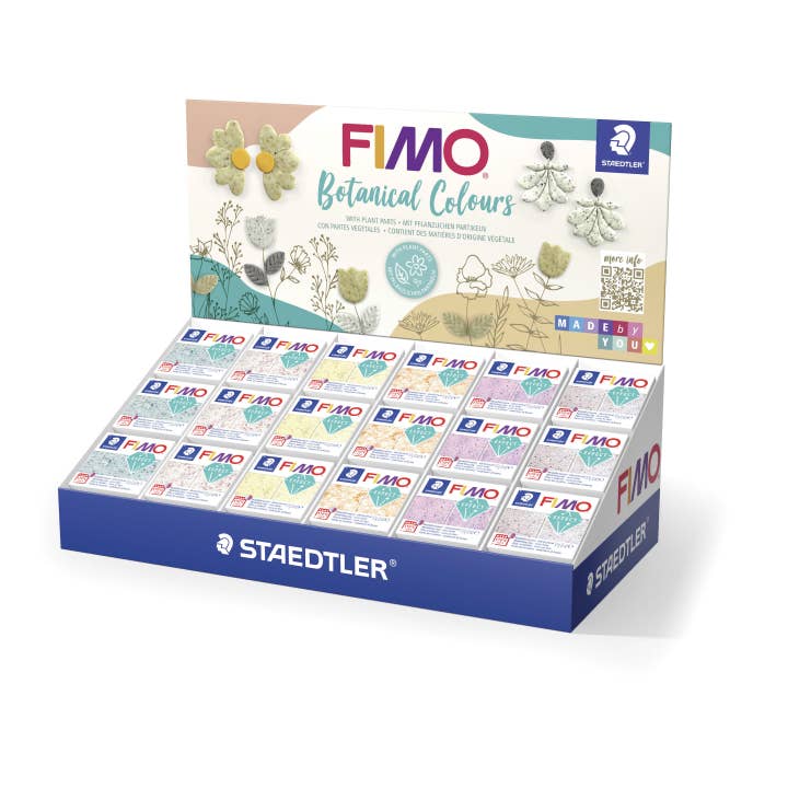Graine Créative - Wholesale DIY Craft Kit - FIMO DISPLAY WITH BOTANICAL COLOR EFFECT