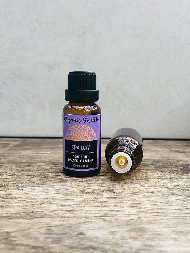 Miscela di oli essenziali Spa Day per la vendita all'ingrosso da parte di The Organic Sweetie