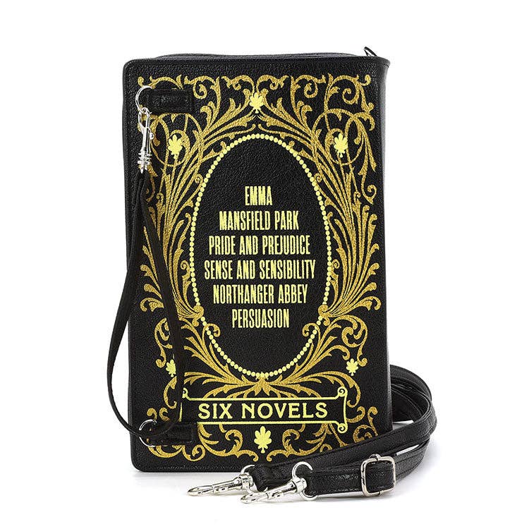 COMECO INC - Wholesale Clutch Bag - Women's - Jane Austen Novels Book Clutch Bag2