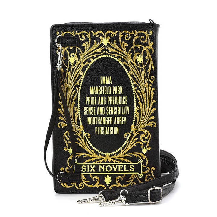 COMECO INC - Wholesale Clutch Bag - Women's - Jane Austen Novels Book Clutch Bag2