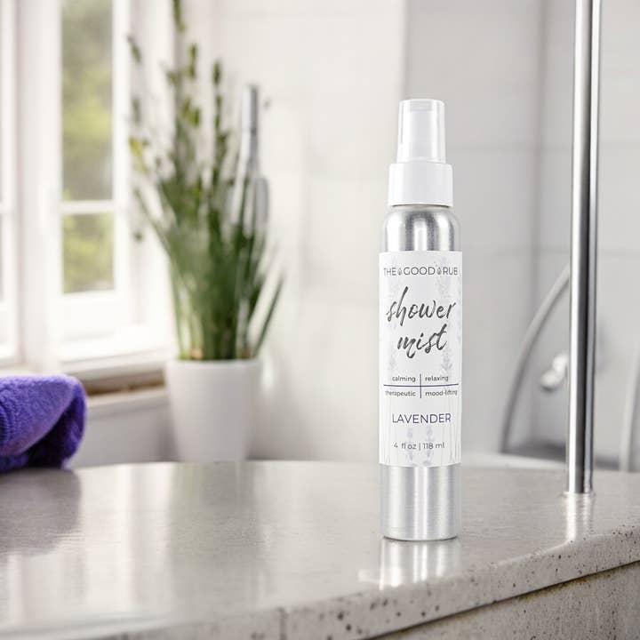 The Good Rub - Wholesale Aromatherapy Mist - Therapeutic Shower Mist
