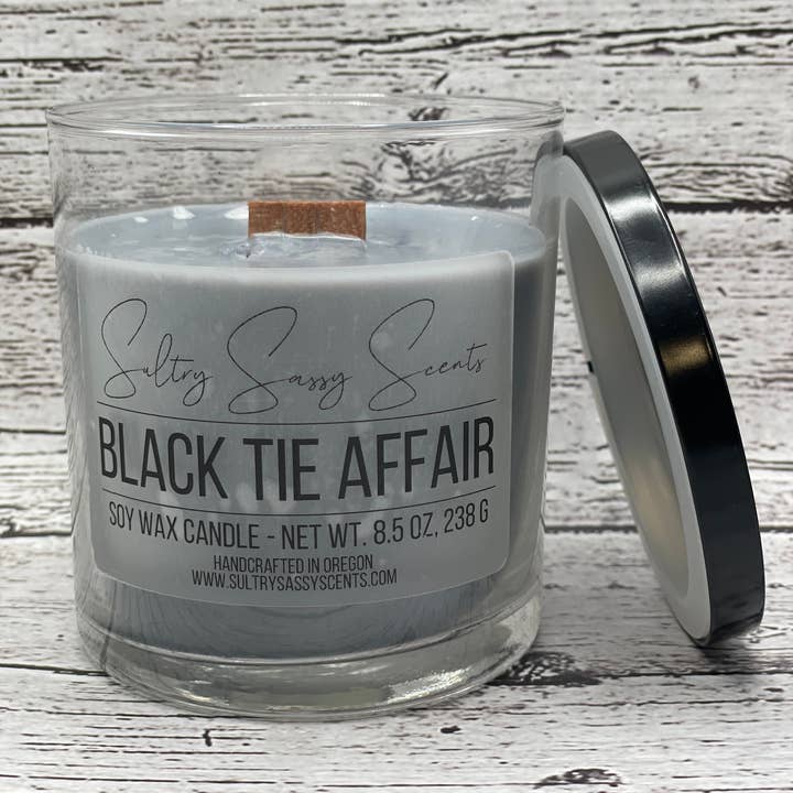 Black Tie Affair - Kaars van sojawas voor wholesale door Sultry Sassy Scents