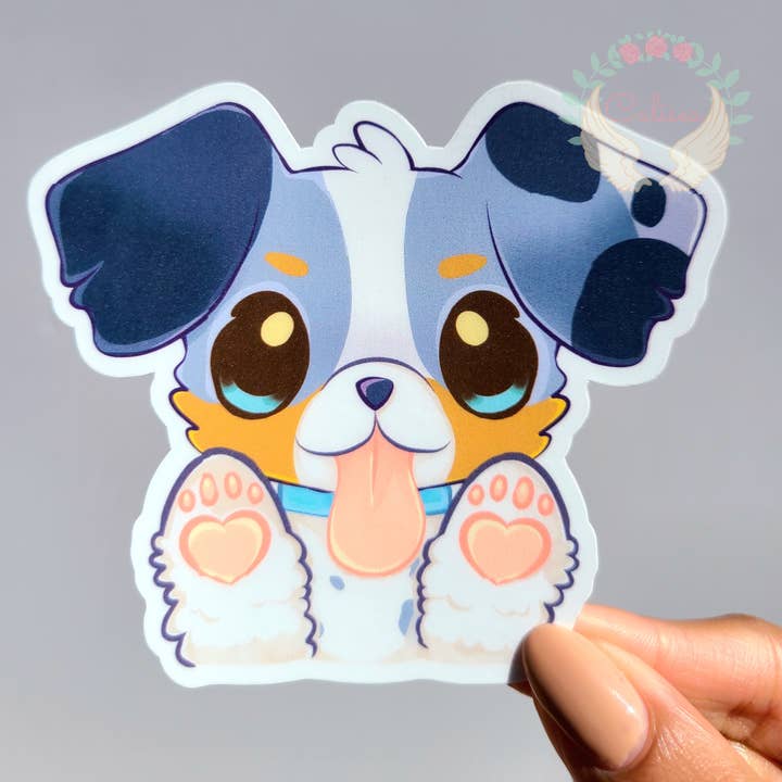 Vinylaufkleber Australischer Schäferhund für den Großhandel von Calisea.co