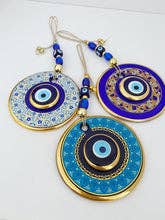 Evileyefavor - Wholesale Wall Accent - Gold Evil Eye Wall Hanging, Handmade Evil Eye Home Decor2
