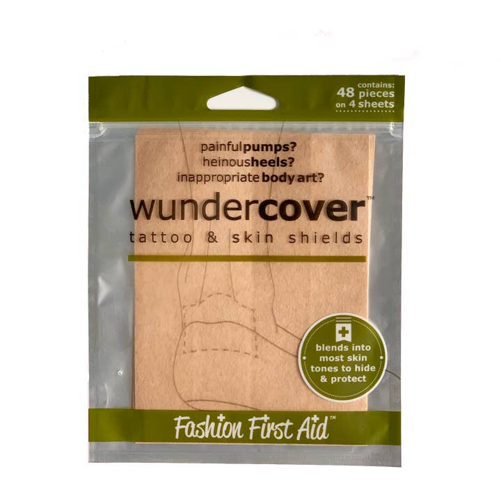 Fashion First Aid – wholesale Tattoo ointment/care – Wundercover: tattoo covers & blister preventers, 48 pcs