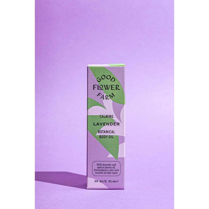 Good Flower Farm – wholesale Bath/body oil – Lavender Botanical Body Oil / 2 oz