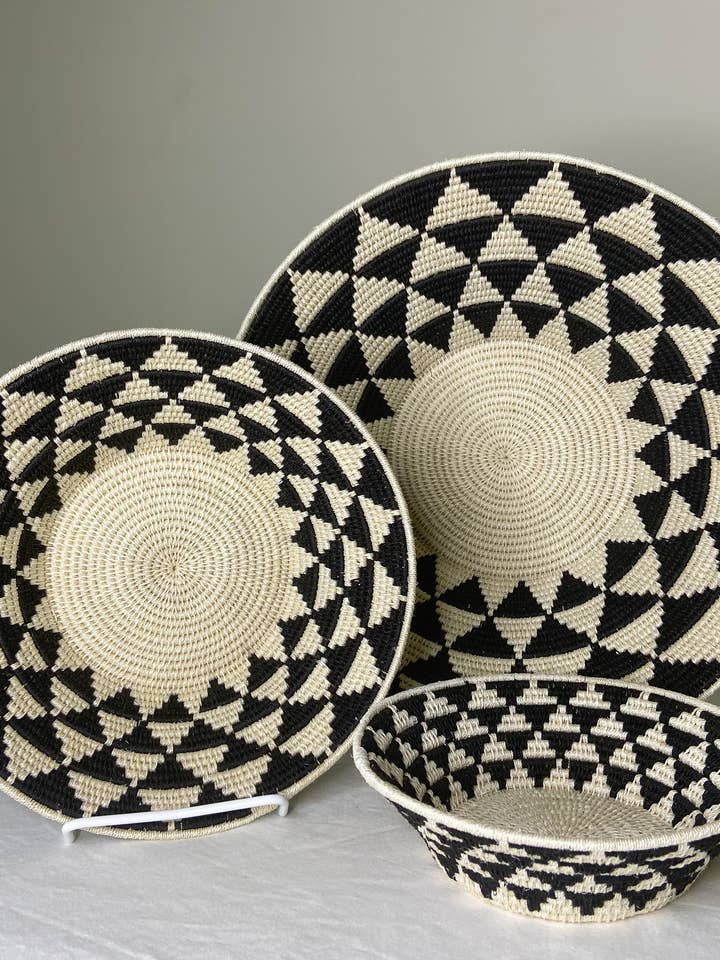Stor Sisal Kurv - 028 for engroshandel hos Eve & Nico Gifts & Home Decor