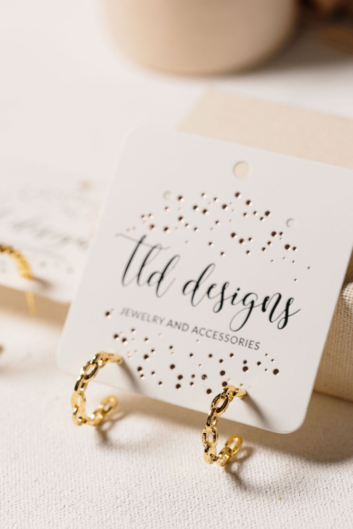 TLD Designs - Wholesale Hoop Earrings - Baby Chains0