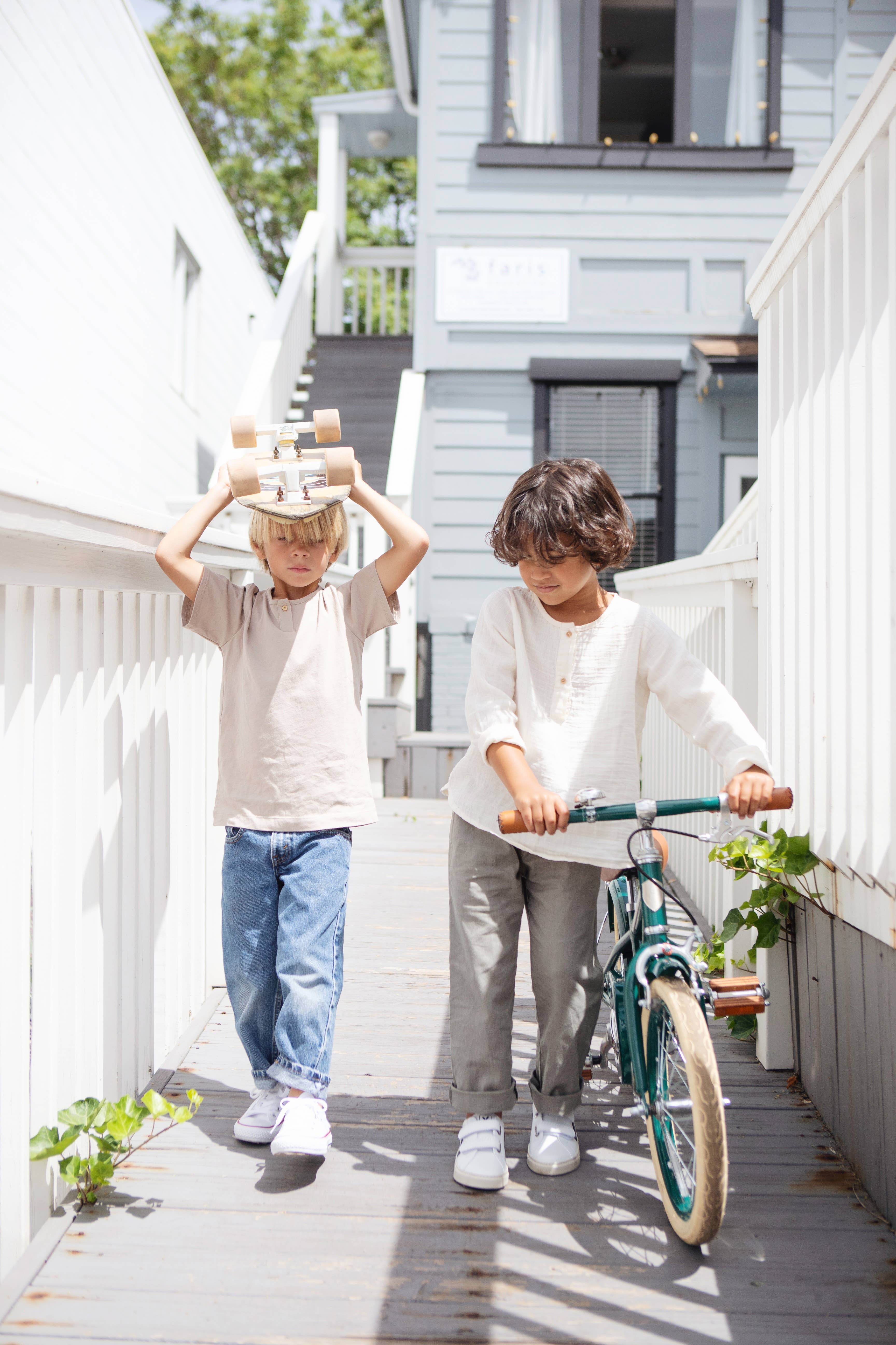 Banwood SL Europe - Wholesale Bike/Scooter - Kids - BANWOOD 16" CLASSIC BICYCLE VINTAGE - DARKGREEN1