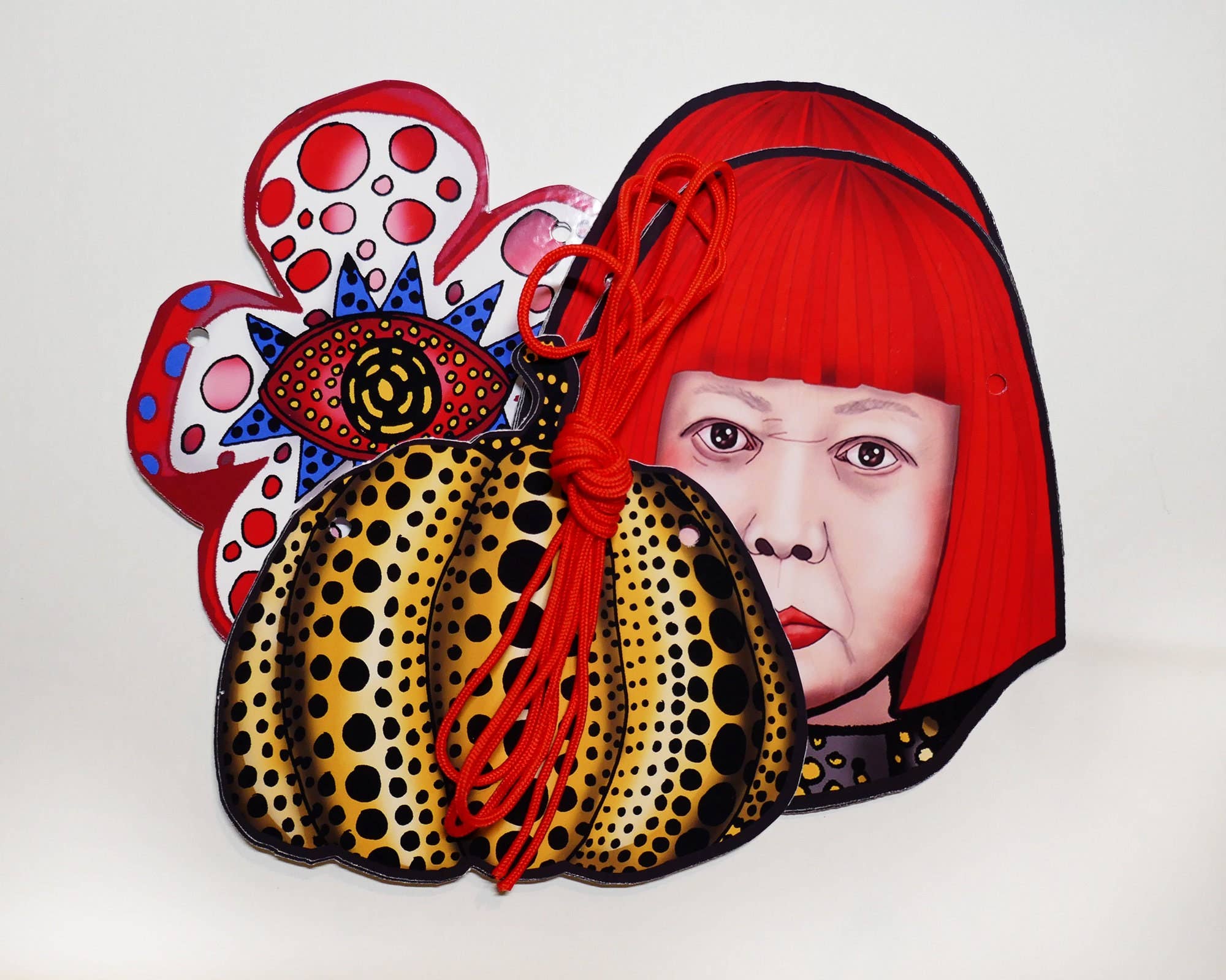 THE PAPER IDOLL - Wholesale Bunting/Garland - Yayoi Kusama Bunting/Garland, Yayoi Kusama Gift, Japanese Ar6