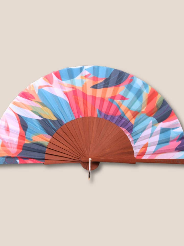 Eventail 28 Perroquet pour la vente par JolieJulie-MaLune-VentiLLo