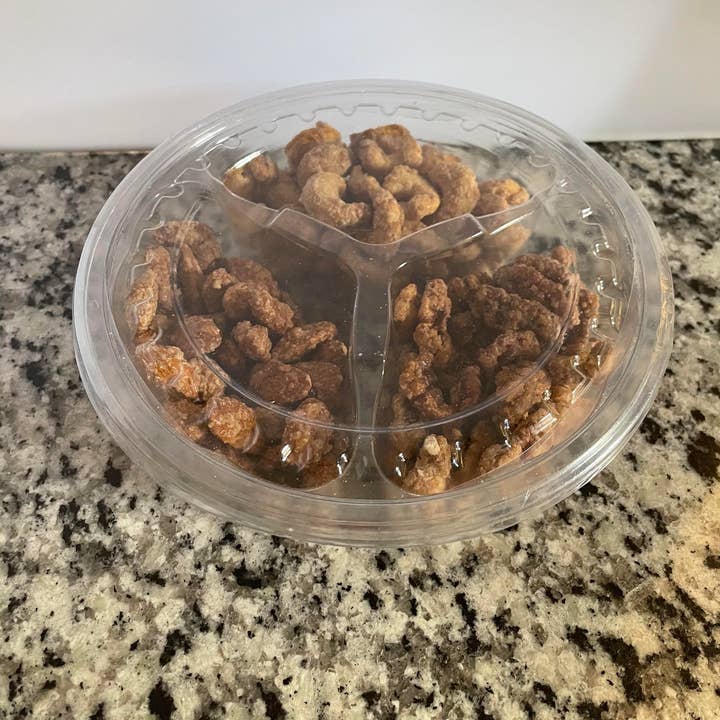 O'fudgealicious - Wholesale Nuts - Homemade Cinnamon Glazed Nuts – Holiday Trio Gift Tray1