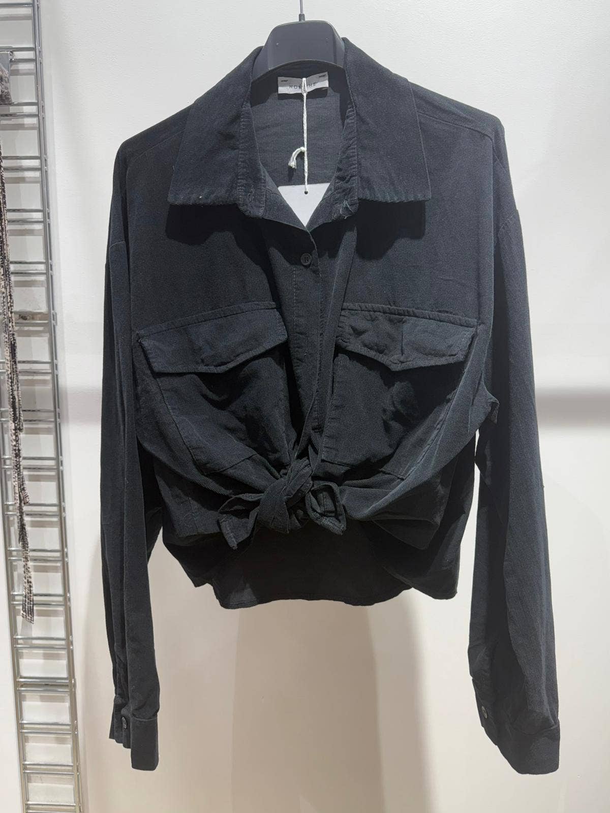 NOELINE - Wholesale Button Down Shirt - Women's - Velvet shirt 203445