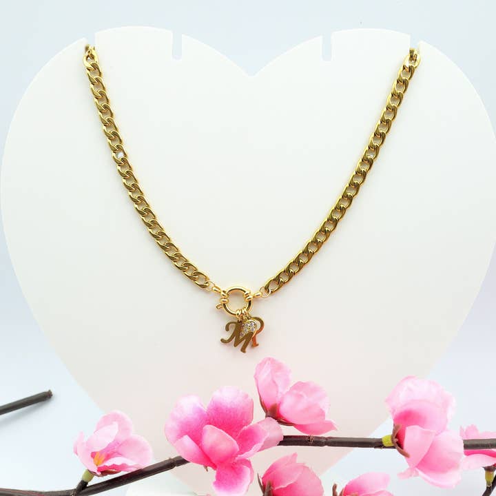 Daemon srls - Wholesale Pendant/Charm Necklace - MY INITIALS ~ Collana Personalizzata Con le tue iniziali in Acciaio Inossidabile1