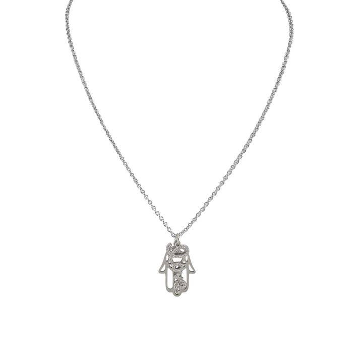 Love, Lisa - Wholesale Pendant/Charm Necklace - Talia Love Jewish Hamsa Necklace