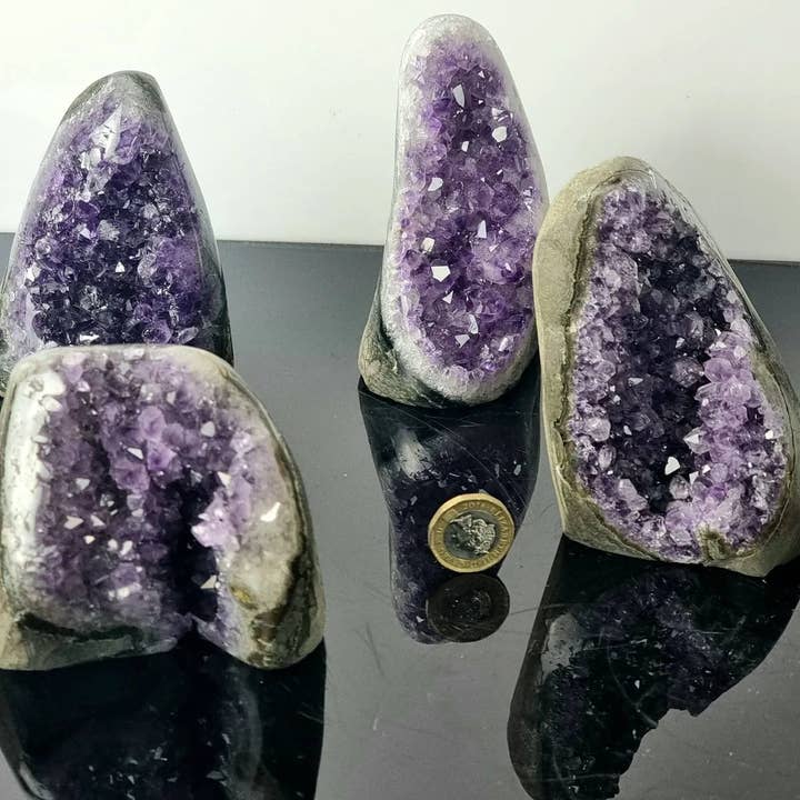 Distinction Crystals - Wholesale Spiritual Stone/Crystal - Uruguayan Polished Amethyst Geode A 451-600g2